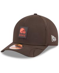 KTZ - Brown Cleveland Browns 2025 Sideline M-crown 9forty Adjustable Hat - Lyst
