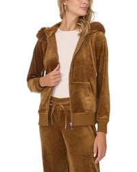 Vince Camuto - Velour Drawstring-waist Straight-leg Pants - Lyst