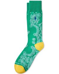 Polo Ralph Lauren - Bandana-print Slack Socks - Lyst