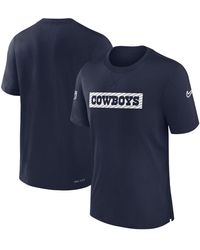 Nike - Dallas Cowboys 2024/25 Sideline Player Tri-blend Performance T-shirt - Lyst