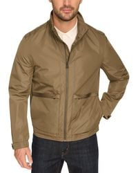 Cole Haan - Self Packable Windbreaker,olive,medium - Lyst