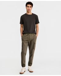 Sun & Stone - Sun + Stone Garment-dyed Cargo jogger Pants - Lyst