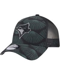 KTZ - Toronto Blue Jays 9forty A-frame Trucker Adjustable Hat - Lyst