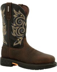 Georgia Boot - Carbo-tec Lt Steel Toe Waterproof Pull-on Work Boot - Lyst