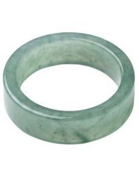 seree - Gale Cyan Square Jade Ring - Lyst