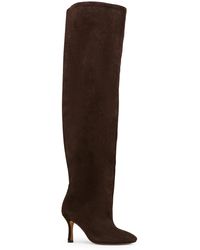 Steve Madden - Allison Stovepipe Over-the-knee Round Toe Dress Boots - Lyst