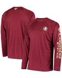 Columbia - Pfg Florida State Seminoles Terminal Tackle Omni-shade Long Sleeve T-shirt - Lyst