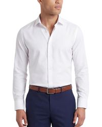 Tom Baine - Performance Stretch Solid Button Down Shirt - Lyst
