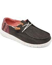 Hey Dude - Wendy Funk Casual Moccasin Sneakers From Finish Line - Lyst