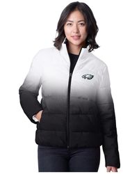 G-III 4Her by Carl Banks - Philadelphia Eagles Overtime Ombre Full-zip Puffer Jacket - Lyst