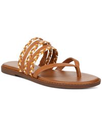 Zodiac - Cary Braided Strappy Thong Flip Flop Slide Sandals - Lyst