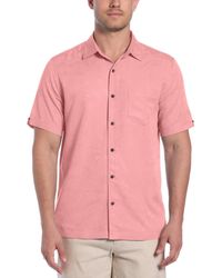 Cubavera - Palm Print Short-sleeve Button-down Shirt - Lyst