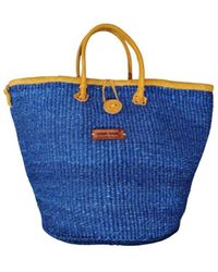 Sawa Sawa - Nourishment Handmade Sisal Straw Basket Tote Bag - Lyst