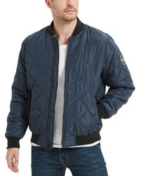 Hawke & Co. - Diamond Quilted Bomber Jacket - Lyst