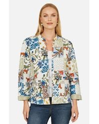 Yumi' - Indian Patchwork Reversible Jacket - Lyst