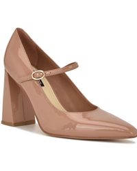 Nine West - Sista Mary Jane Pointy Toe Pumps - Lyst