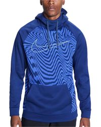 men's jordan therma 23 alpha printed training pullover hoodie