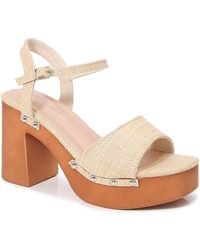 BERNESS - Chelsea Platform Sandal - Lyst