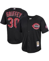 Mitchell & Ness - Ken Griffey Jr. Cincinnati Reds Cooperstown Collection Batting Practice Jersey - Lyst
