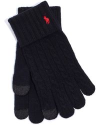 Polo Ralph Lauren - Classic Cable Gloves - Lyst