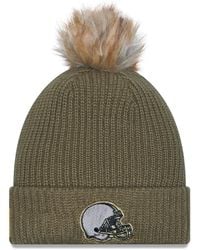 KTZ - Cleveland Browns 2025 Salute To Service Cuffed Pom - Lyst