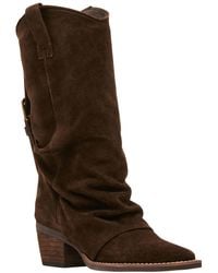 Steve Madden - Aldora Western Slouch Boots - Lyst