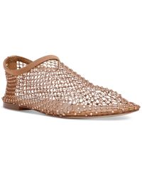 Steve Madden - Mino Mesh Rhinestone Flats - Lyst