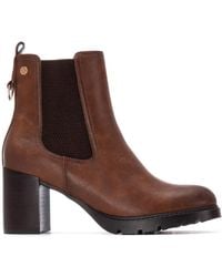 Xti - Heeled Chelsea Booties By - Lyst