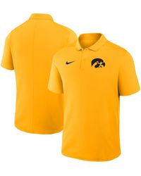 Nike - Iowa Hawkeyes Primetime Victory Primary Logo Performance Polo Shirt - Lyst