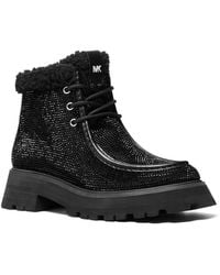Michael Kors - Michael Cade Eva Heel Booties - Lyst