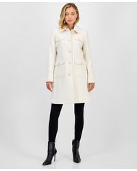 Cece - Button-front Coat - Lyst
