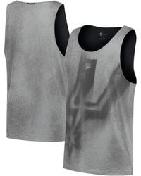 Nike - Silver/black San Antonio Spurs 2026 Standard Issue Practice Icon Mesh Reversible Jersey - Lyst