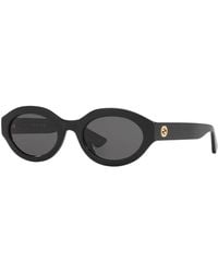 Gucci - Rectangle Sunglasses - Lyst