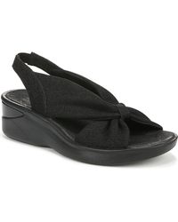 LifeStride - Serenade Washable Slingback Wedge Sandals - Lyst