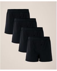 Pact - Organic Cotton Everyday Knit Boxer 4-pack - Lyst
