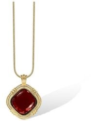 Retro Chic - Agate Necklace - Lyst