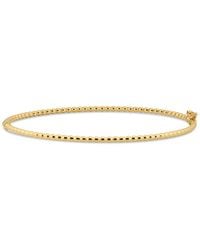 DEVATA - Beaded Ball Bangle Bracelet - Lyst