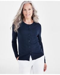 Style & Co. - Petite Button-up Cardigan - Lyst