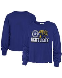 '47 - Distressed Kentucky Wildcats Bottom Line Parkway Long Sleeve T-shirt - Lyst