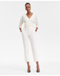 INC International Concepts - Straight Leg Cropped Pants 0 16p Exclusively At Macys - Lyst