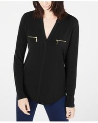 macy's inc black tops