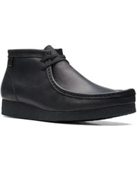 Clarks - Shacre Boot Leather Moc Toe Ankle Boots - Lyst