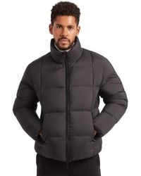 Jacket - Cloud Long Sleeve Puffer Racer Jacket - Lyst