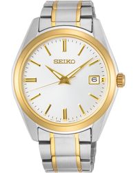 Seiko Men'S Two Tone Stainless Steel Bracelet 40Mm Sgf204 in Metallic for  Men | Lyst