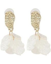 SOH - Dented Drop Earrings - Lyst