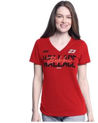 G-III 4Her by Carl Banks - Bubba Wallace Batter Up V-neck T-shirt - Lyst
