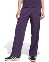 adidas - Essentials 3-stripes Open Hem Pants - Lyst