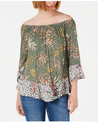 macy's style and company tops