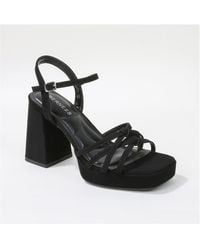 BERNESS - Anita Knotted Strappy Platform Heel Sandals - Lyst