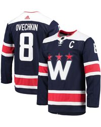 adidas - Alexander Ovechkin Washington Capitals Alternate Captain Patch Authentic Pro Player Jersey - Lyst